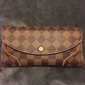 Louis Vuitton Damier Ebene Caissa Wallet